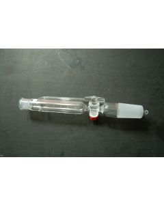 Labglass glass addition funnel pressure equalizing 25 ml 29 42 valve 19 22 dexs