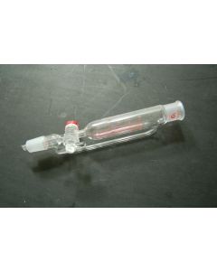 Labglass glass addition funnel pressure equalizing 25 ml valve 19 22 debw