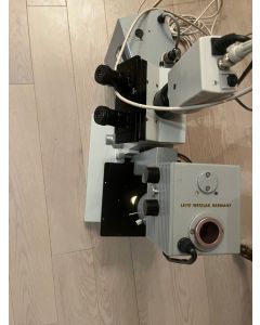 Leitz Diavert Inverted Phase Contrast Microscope  Phaco 20  Ph I A Ph 10 0 25