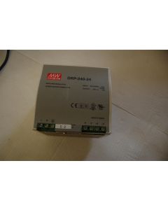 MW rail mounted power supply DRP 240 24 240W 24V10A switching regulator factor