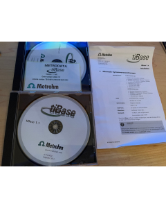 Metrohm tiBase 1 1 full 66063112 6 6063 112 CD software