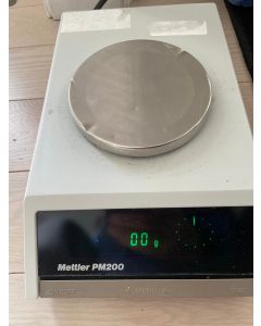 Mettler PM200 analytical lab scale digital balance delta range 1 mg xdde