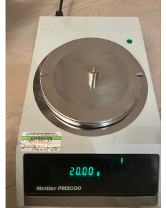 Mettler monoblock PM2000 digital lab scale balance analytical PM 2000 2kg 10mg
