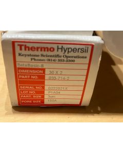 NEW Thermo HPLC BetaBasic 8 30x3mm 3 m  033 714 2