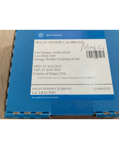 New Agilent Delay sensor calibrant G1946 85020