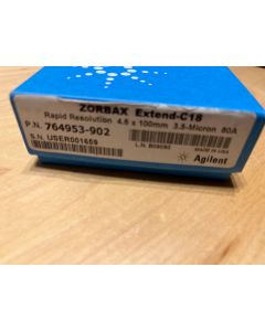 New Agilent HPLC Column Zorbax Extend C18 RR 4 6x100mm 3 5u 764953 902