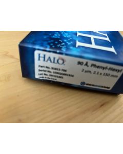 New HPLC Column Halo Phenyl Hexyl 2 7um 2 1x150mm 90A 92812 706 sealed