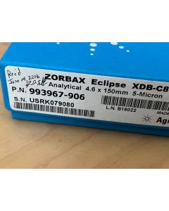 New HPLC column 993967 906 ZORBAX Eclipse XDB C8 4 6 x 150 mm  5  m
