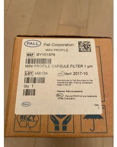 New Pall BYY010P6 Filter Capsule mini profile Ink jet 1um