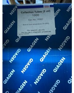 New QIAGEN Collection Tubes 2mL  Box of 1000  19201 old stock