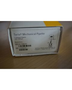 New Sartorius Tacta Biohit pipet Pipette Pipettor 100 1000ul single channel