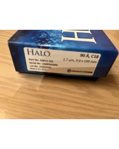 New UPLC Column Halo C18 2 7um 3x150mm 90A 91813 702 opened dsw