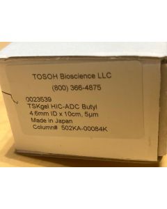 New sealed HPLC column Tosoh TSKgel HIC ADC Butyl 4 6 mm x 10 cm 0023539