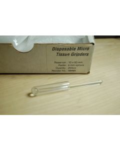 New spectrum glass homogenizer grinder tissue 10x50 mm pestle disposable 5 mm