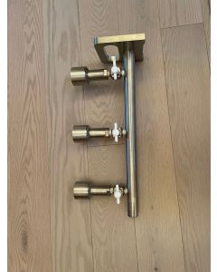 Pall Corporation Gelman Sciences Funnel Filter Vacuum Manifold 3 port millipore