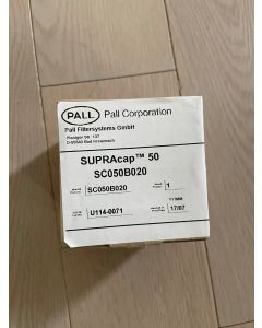 Pall SC050B020 Supracap 50 Depth Filter Capsule BIO 20 media 0 4 1  m luer lock