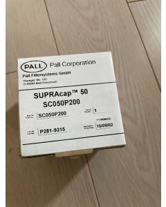 Pall SC050P200 Supracap 50 Depth Filter Capsule K200P media 3 6  m luer lock