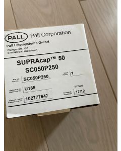 Pall SC050P250 Supracap 50 Depth Filter Capsule K250P media 4 9  m luer lock