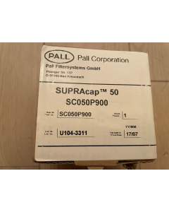 Pall SC050P900 Supracap 50 Depth Filter Capsule K900P media 8 20  m luer lock