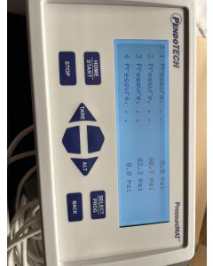 PendoTECH PMAT4A PressureMAT Plus Monitor  Transmitter  Alarm for 4 Sensors dcv