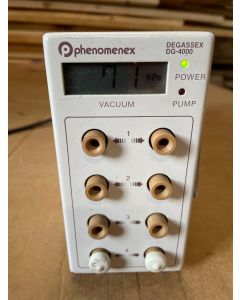 Phenomenex HPLC degasser DG4000 4 line chromatography liquid degas DG 4000