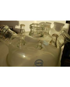 Pilot tec Duran Glass pilot reactor cover lid top large 9 neck DN400 QVF de di