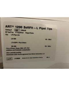 RAININ ART 1200uL SoftFit L Low Retention Filter Pipet Tips PCR 2789 HR LTS