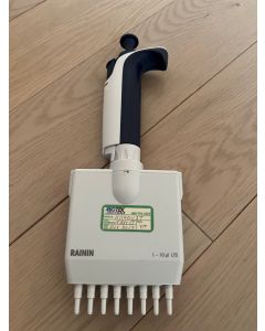 Rainin Pipet lite XLS Pipettor pipet LTS multichannel L10 1 10ul 8 channel stan