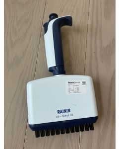 Rainin Pipet lite XLS Pipettor pipet LTS multichannel L1200 100 1200ul 12 FV