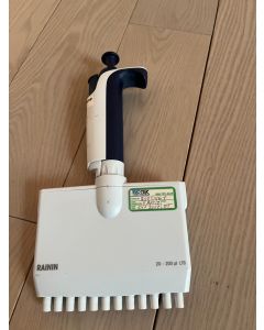 Rainin Pipet lite XLS Pipettor pipet LTS multichannel L200 20 200ul 12 channel