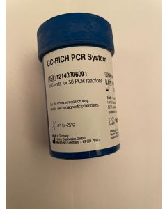 Roche Sigma Aldrich GC RICH PCR System 12140306001 100 U kit 50 reactions