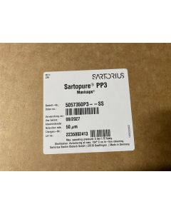 Sartorius Sartopure PP3 5057350P3  SS Maxicaps 50 m filter 5057350P3SS sterile