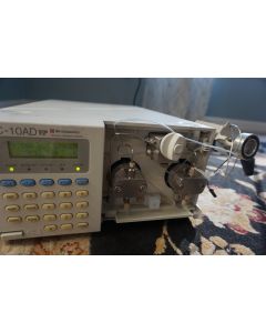 Shimadzu Pump LC 10AD VP HPLC Pump 10ADVP solvent Rheodyne injector 8125