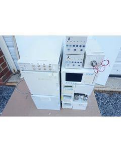 Shimadzu SPD 10AV VP LC 10 AD pump SCL 10A DGU 14A HPLC System UV VIS Detector
