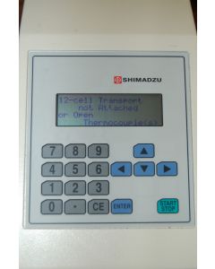 Shimadzu temperature controller thermocouple 12 cell transport chromatography