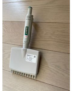 Socorex Acura 855 pipet multichannel 12 channel 0 5 10 ul autoclavable