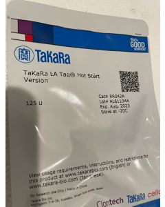TaKaRa LA Taq DNA polymerase  hot start version 125 U kit PCR hot start RR024A