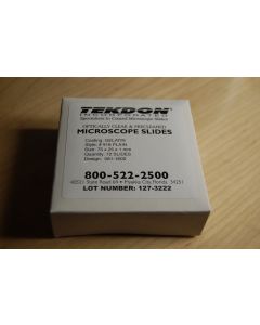 Tekdon microscope Microscopic Slides slide optically clear precleaned gelatine
