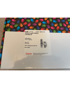 Thermo 87719 Slide A Lyzer Dialysis Cassette 2000 MWCO 15 ml Pierce 6 pcs