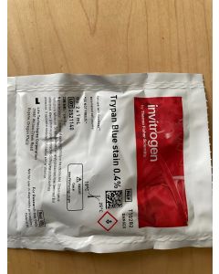 Thermo Invitrogen Trypan Blue stain 0 4  for Countess Cell Counter T10282