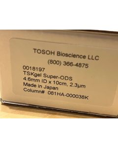 Tosoh TSKgel HPLC Column Super ODS 2  m  4 6mm X 100 mm 818197 0018197