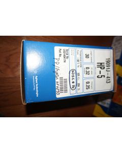 Used Agilent HP 5 19091J 413 J W GC Column  30 m  0 32 mm  0 25  m  7 inch cage