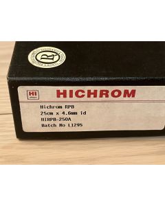 Used HPLC column Hichrom RPB 4 6x250mm HIRPB 3973