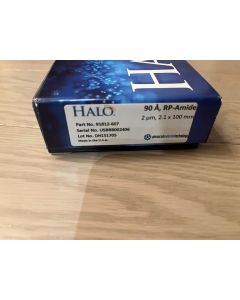Used UPLC Column Halo RP Amide 2um 2 1x100mm 90A 91812 607 opened dyu