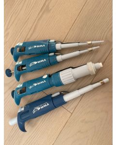 VWR Pipettor pipet set single channel 20 100 5ml 1 channel 2 20ul 10 100ul