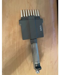 VWR multichannel pipette pipet 5 50ul volume 8 channel variable