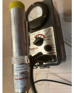 Victoreen 490 survey meter geiger counter radiometer probe 489 35 warranty