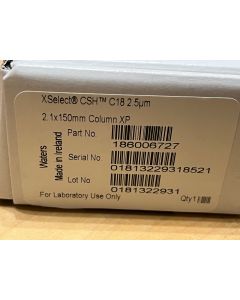 Waters 186006727 XSelect CSH C18 Column  130   2 5  m  2 1 mm X 150 mm qws