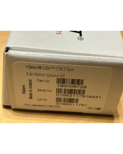 Waters 186006728 XSelect CSH C18 Column  130   2 5  m  3 mm X 150 mm jk