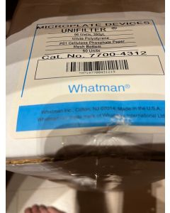 Whatman microplate devices unifilter filtration 96 well plates P81 7700 4312